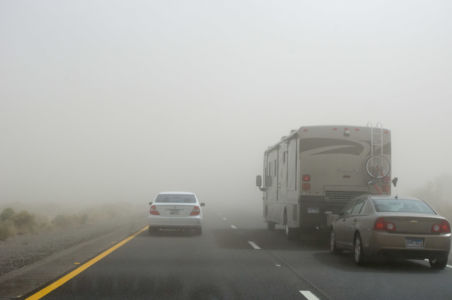 Sandsturm bei Phoenix/AZ